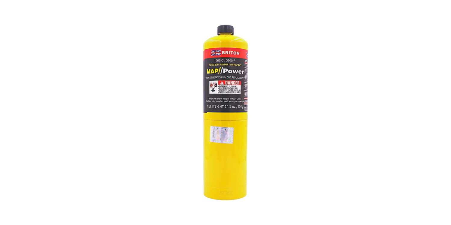 Briton Refrigerant Map Power Gas for Welding and Soldering 400G